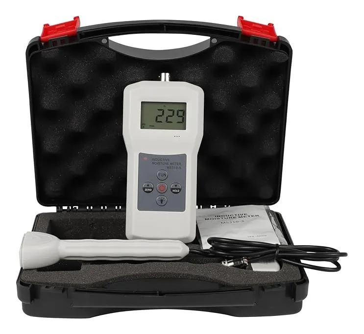 Medidor Humedad Higrometro Inductivo Digital Hormigon Madera Patagonia Tools MS310-S - Image 2