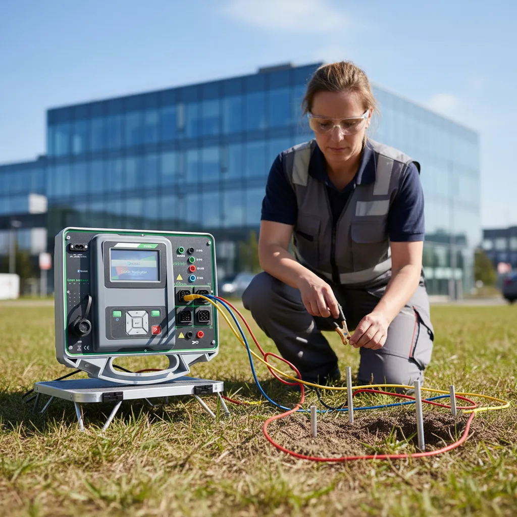 Telurimetro Analizador Puesta Tierra Pulso Descarga Rayo METREL MI 3290 GX - Image 4