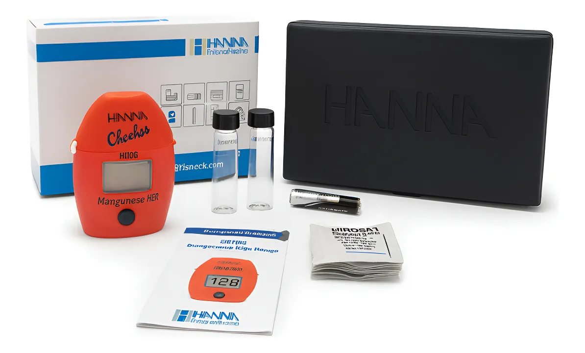 Colorimetro Tester Medidor Manganeso Rango Alto Hanna Hi709