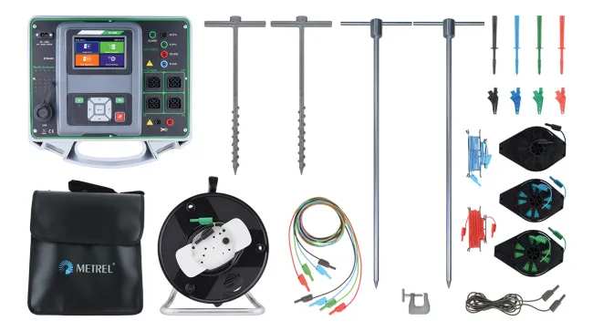 Telurimetro Analizador Puesta Tierra Pulso Descarga Rayo METREL MI 3290 GX - Image 6