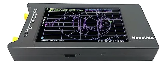 Analizador vectorial de antenas 50 kHz- 1,5 GHz, 4" de pantalla Nanovna H4 - Image 4