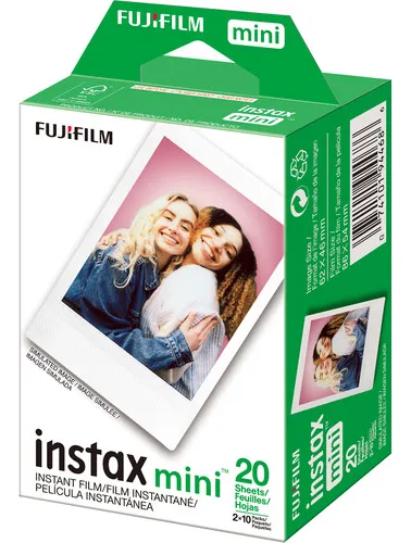 Pack 20 Películas Filminas Fotos Camara Instantantea Instax FUJIFILM