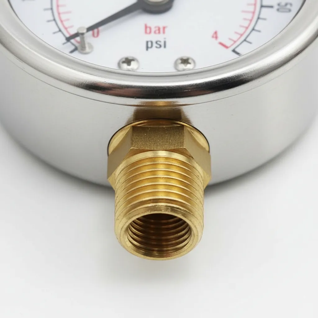 Manometro Analogico Glicerina Medidor Presion 58psi Npt 1/4 - Image 5