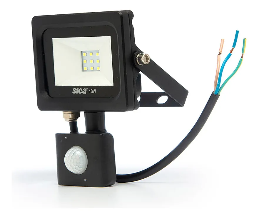 Reflector Led Sica 10w Con Sensor Movimiento Apto Exterior 376796 - Image 3