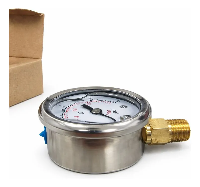 Manometro Analogico Glicerina Medidor Presion 58psi Npt 1/4 - Image 6