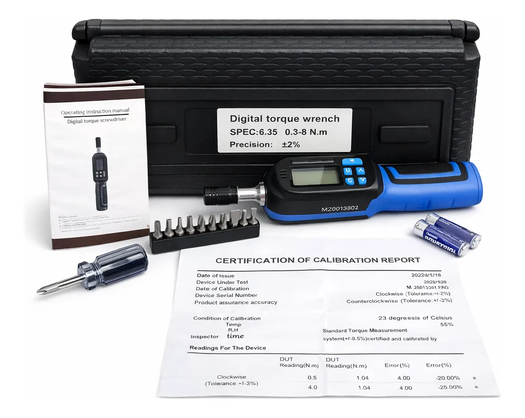Destornillador Dinamometrico Digital Torque 0,3 - 8nm - Image 6
