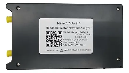 Analizador vectorial de antenas 50 kHz- 1,5 GHz, 4" de pantalla Nanovna H4 - Image 2