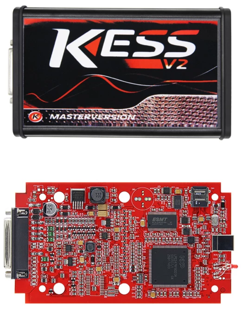 Kit De Sintonización De Chips Maestros/Programador Llaves Kess V2