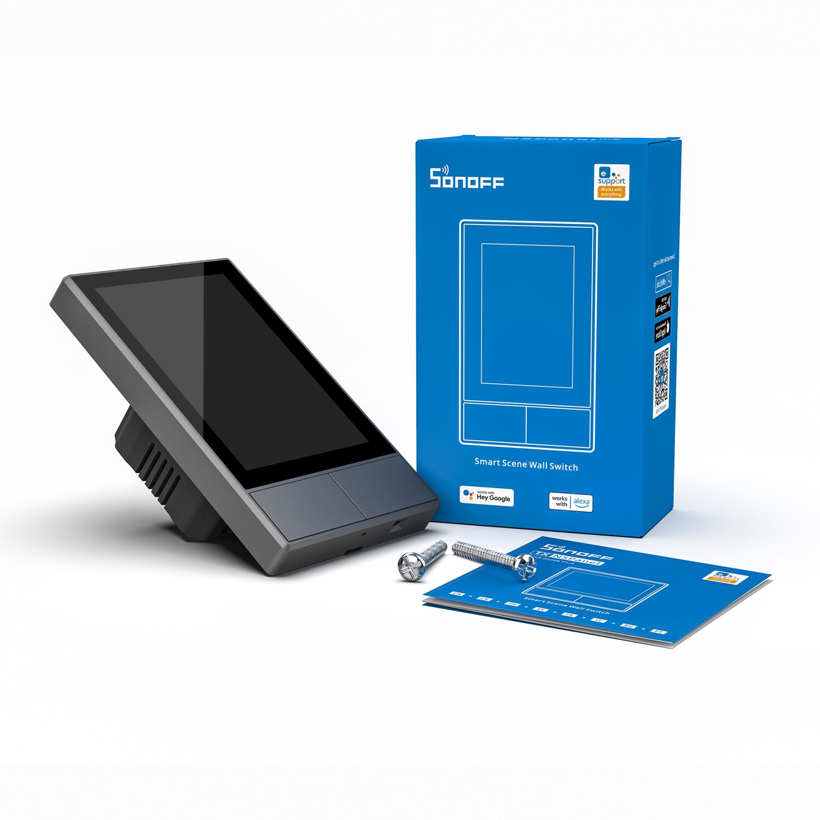 Interruptor Electrónico Táctil Termostato Wifi Panel Digital Sonoff NSPanel - Image 3