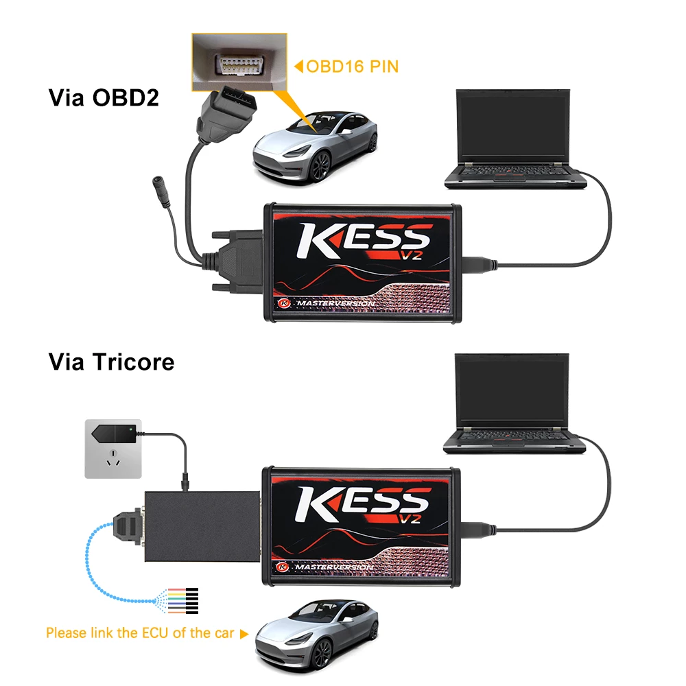 Programador Kess V2 Chip Tuning Obd2 Última Versión Envío