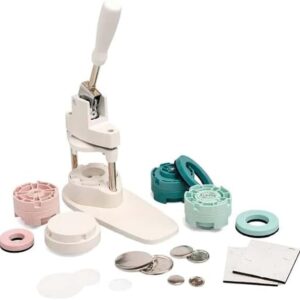 Kit Prensa Botones Llaveros Imanes Decoracion Manualidades We R Memory Keepers WR661104