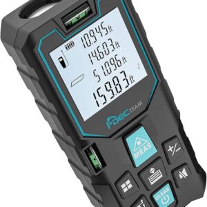 Telemetro Medidor Distancia Laser Digital Area Volumen 50m