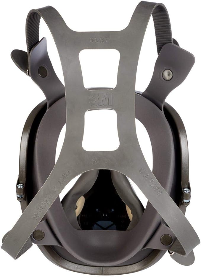 Mascara Respirador Seguridad Laboral Reutilizable 3m M6800 - Image 2