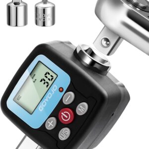 Torquimetro Digital GOYOJO Pantalla Llave Torque 1/2 - 1/4 - 3/8 Rangos: 3Kg - 14kg - 20kg - 34Kg