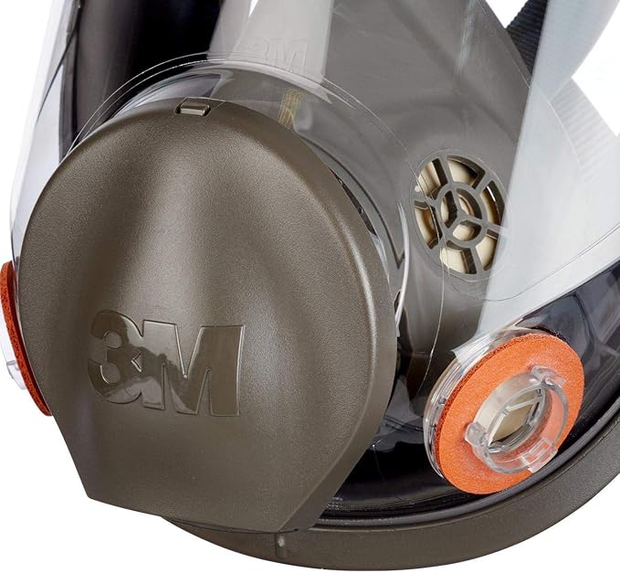 Mascara Respirador Seguridad Laboral Reutilizable 3m M6800 - Image 3