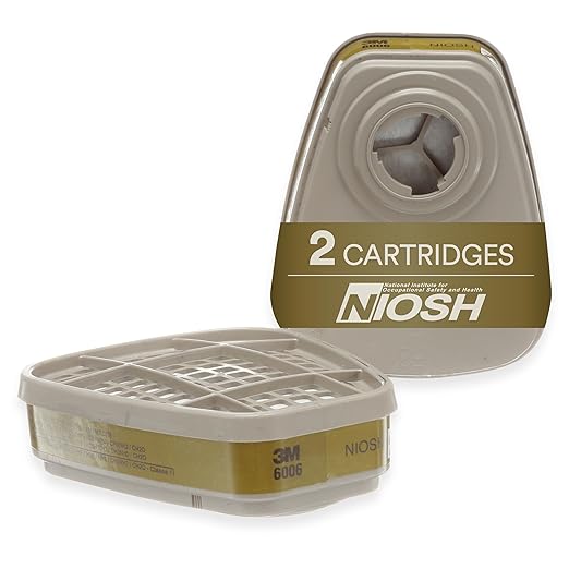 Cartucho Mascara Respiratoria Multigases Vapor 3m 6006