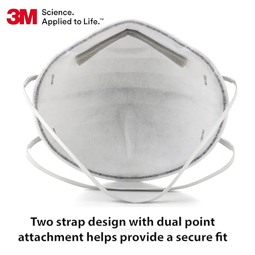 Mascarilla Barbijo X 20 Protección Polvo Seguridad 3m 8247 - Image 2