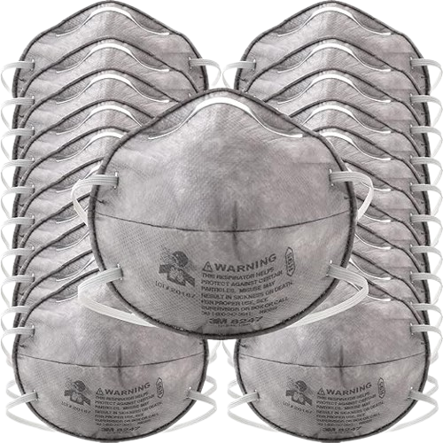 Mascarilla Barbijo X 20 Protección Polvo Seguridad 3m 8247