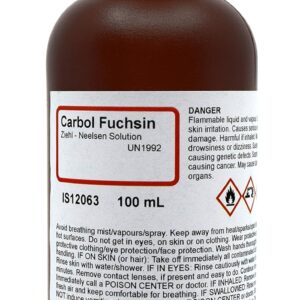 Solución Carbol Fucsina 100ml Microbiología Bioquímica