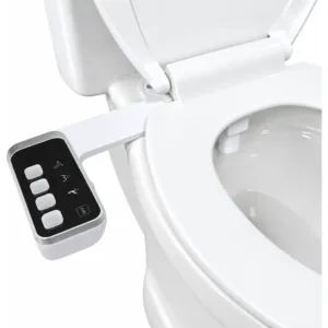 Accesorio bidet Modelo B031-02 (NEGRO CON BOTONES GRIS) Ducha Inodoro Bidet Portatil Lavado Higienico
