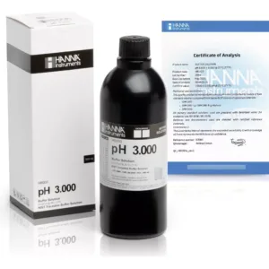 Buffer Solucion Ph 3.000 Calibracion 500 Ml Hanna Hi6003
