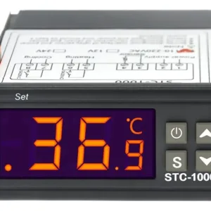 Termostato Frio Calor Doble Control 200v 0°C a 99°C STC-1000