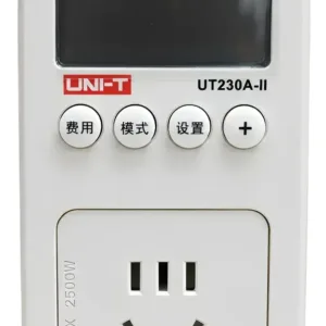 Medidor Consumo Eléctrico Tipo Enchufe Uni T Energia UT230A-II