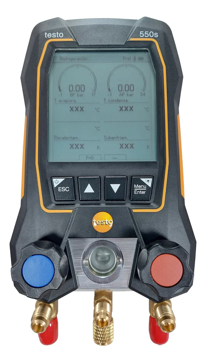 Kit Manifold Manómetro Digital Temperatura Testo 550s - Image 4