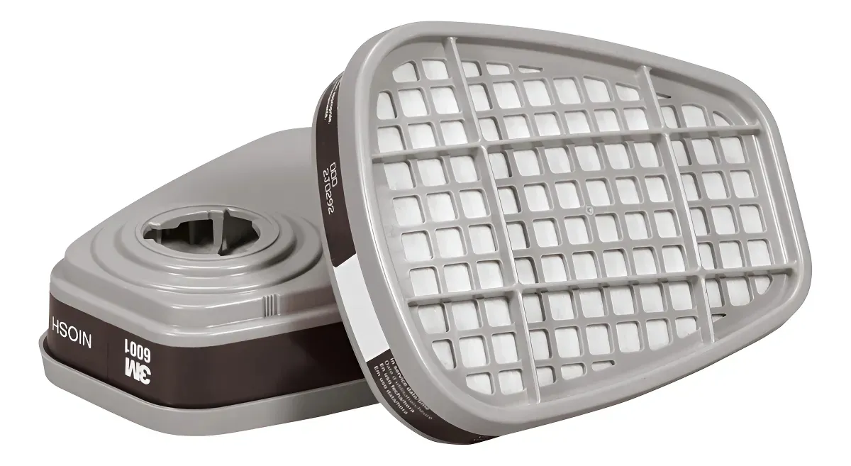 Kit Combo Máscara M6800 Respirador Filtro Vapor 6001 Barbijo 3m - Image 2