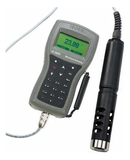 Medidor Multiparamétrico Ph Orp Ec Sonda 4m Hanna Hi9829