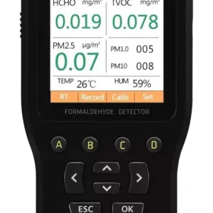 Detector De Gas Ch2o Formaldehído Tvoc Polvo Temp Goplus