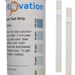 Kit 50 Tiras Reactivos Fosforo Fosfato 0-100ppm Laboratorio Bartovation