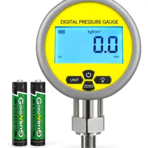 Manometro Digital Medidor Presion Gas Diferentes rangos MAIRUIKESI YS80BF