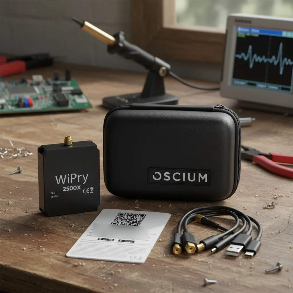 Analizador de espectro Wi-Fi, 2,4 y 5 GHz Oscium WiPry 2500x - Image 4