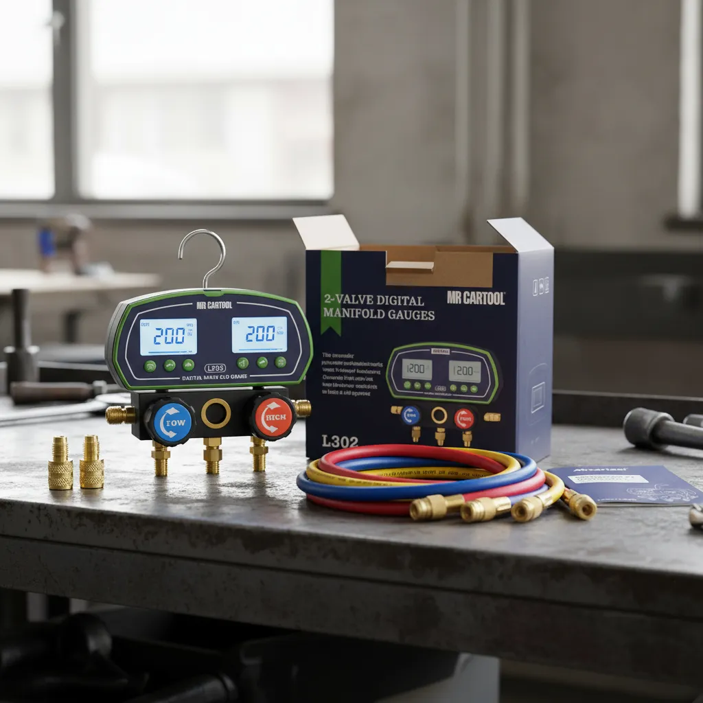 Vacuometro Digital L302 MR CARTOOL - Image 6