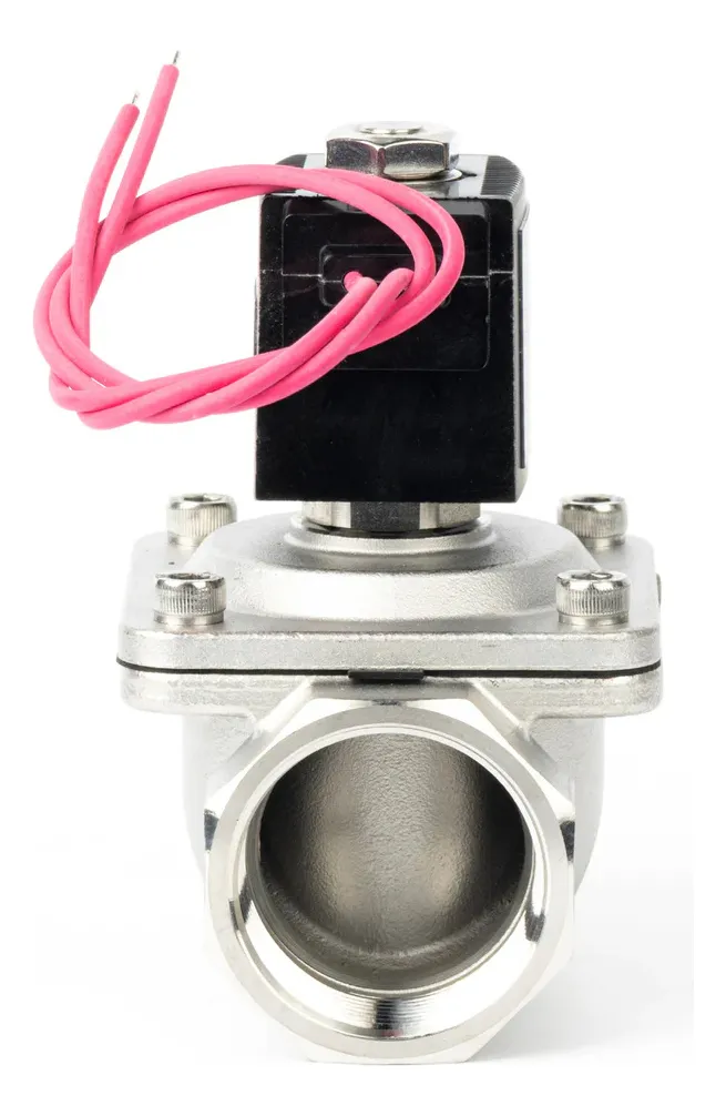 Válvula solenoide 1 1/4" de diámetro de acero inoxidable US Solid - Image 5