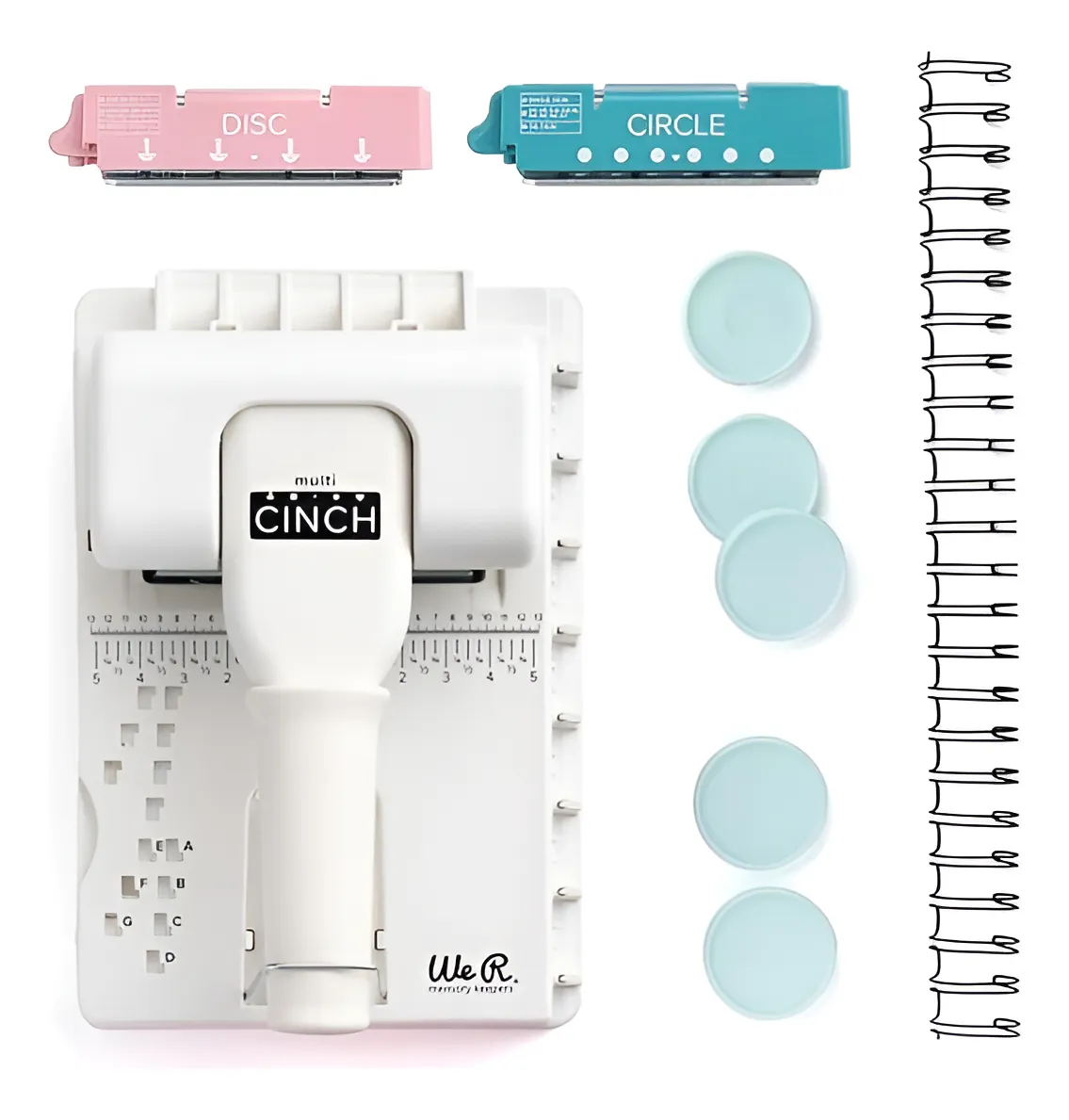 Encuadernadora Anilladora Cuadernos Bricolage Manualidades We R Memory Keepers 60000779