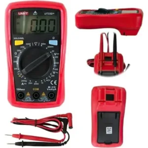 Multímetro digital UNI-T UT33D+ Amperimetro Resistencia Corriente