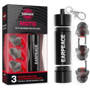 Protector Auditivo Oidos Earpeace Moto Reduccion Viento