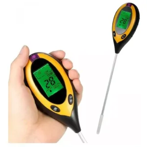 Medidor Ph 4 en 1 Humedad Temperatura Luz Luminosidad Suelo QPH0000002