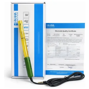 Electrodo Electroconductividad Ec Temperatura Hanna Hi763100 Transparente