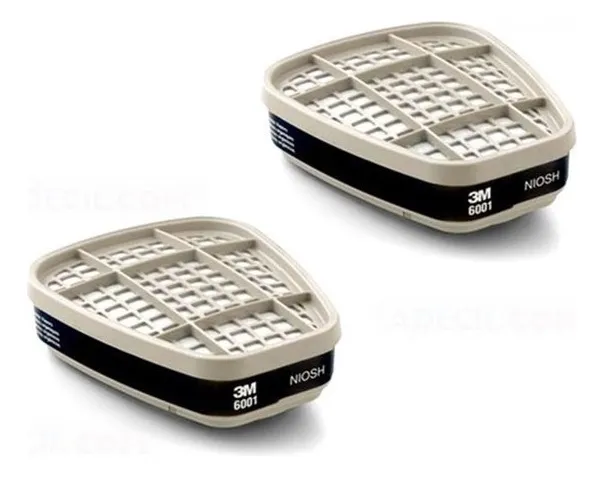 Cartucho 6001 Filtro Vapor Orgánico 2 Unidades 3m Pinturas 6001 - Image 5