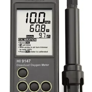Medidor Galvánico Portátil Oxígeno Disuelto Hanna Hi9147