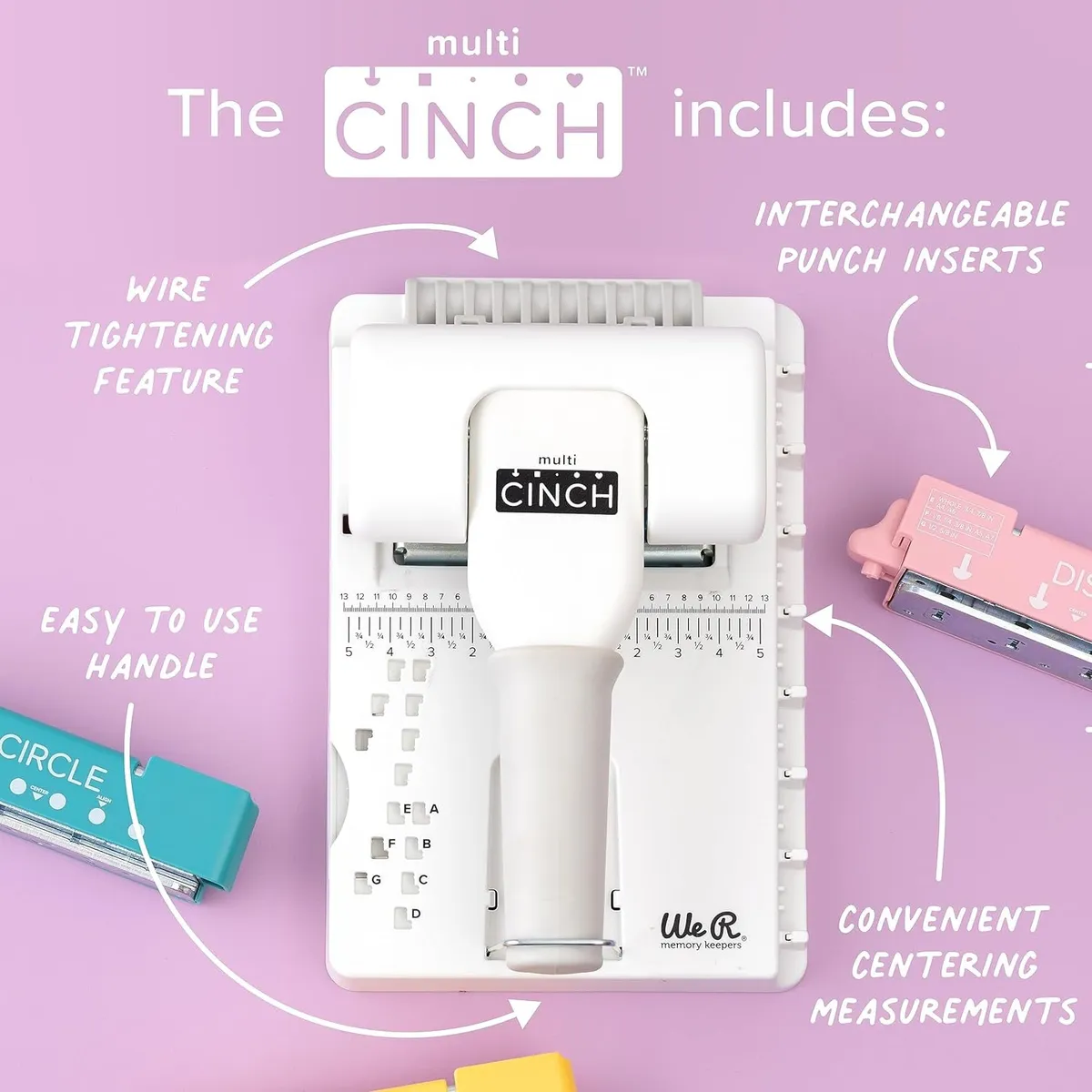 Encuadernadora Anilladora Cuadernos Bricolage Manualidades We R Memory Keepers 60000779 - Image 4