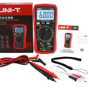 Multímetro Automotriz Tester Profesional Rms Temperatura UNI-T UT105+