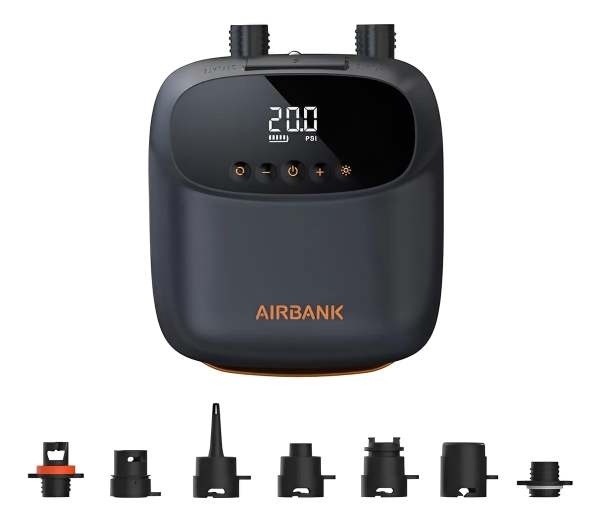 Inflador Eléctrico Bomba De Aire Usb Tablas Remo Deportes Airbank PUFFER Pro