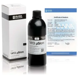 Solucion Conductividad Ce 413 S/cm 500 Ml Hanna Hi603
