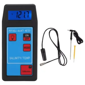 Medidor Salinidad Temperatura Portátil Concentración Sal 8425