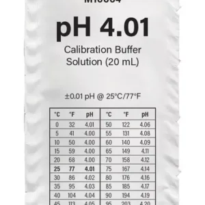 Solución Soluciones Calibración Ph4 Ph 4 Milwaukee M10004b