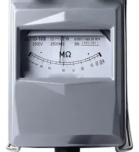 Medidor de resistencia de aislamiento ZC11D-10 2500MO
